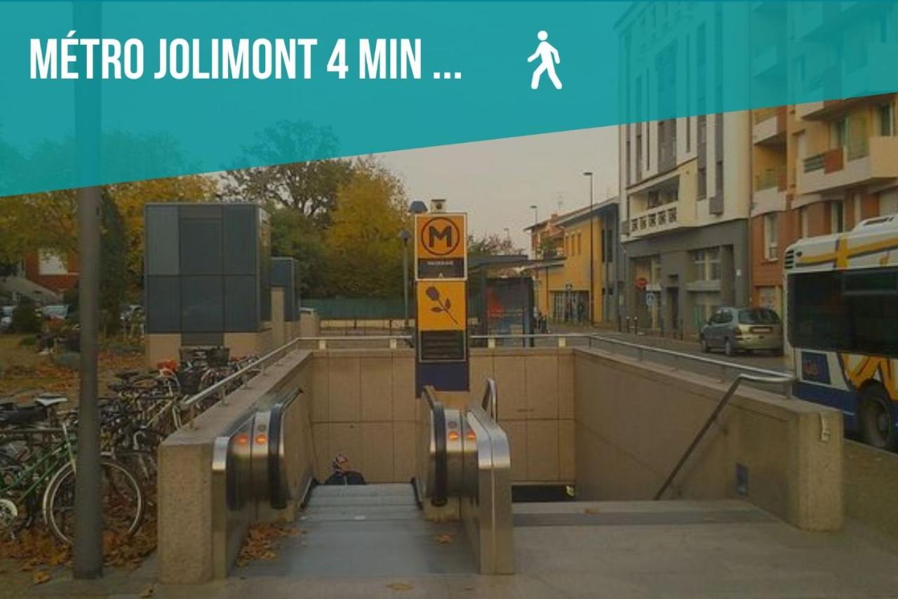 Ferienwohnung Le Jolimont - Toulousecozyflat Centre - Terrasse - Parking - Metro Exterior foto